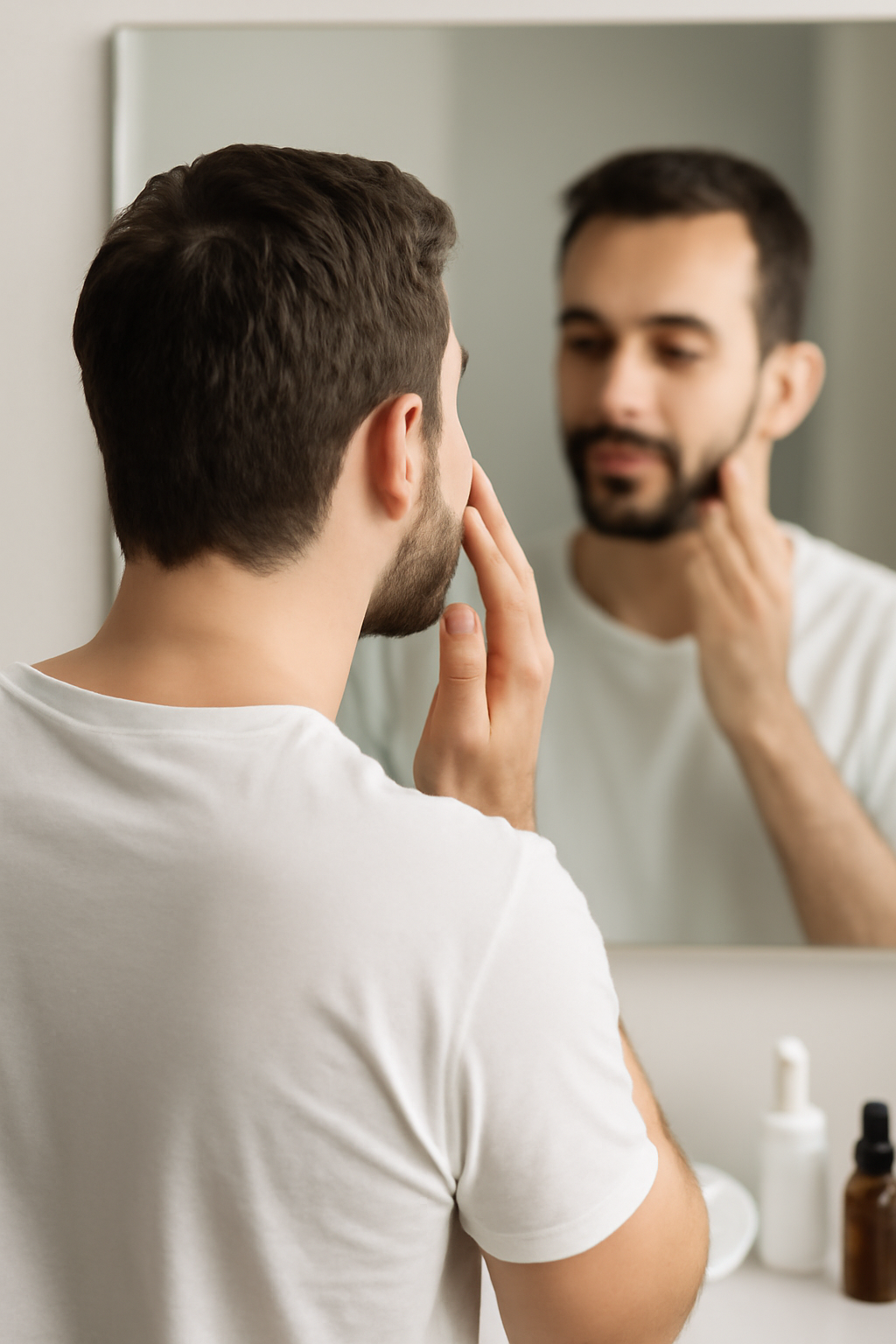 Peau grasse chez l&rsquo;homme : ajuster son alimentation et son hygiène