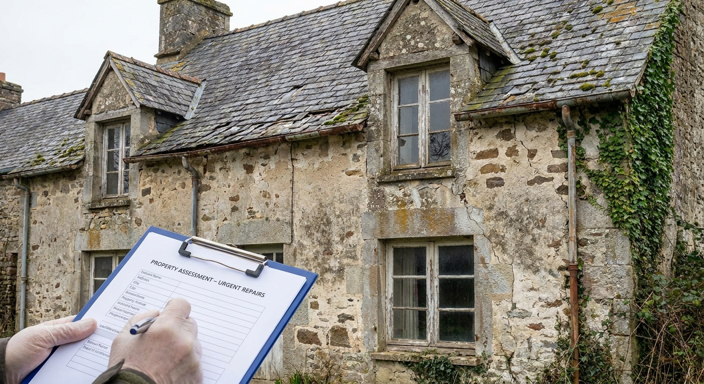 Acheter une maison ancienne : les cinq postes de travaux qui pèsent le plus dans la négociation